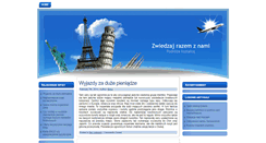 Desktop Screenshot of mojewyjazdy.com.pl